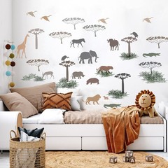 Nakleo Painting Stencils Set For Nursery Room 14 Pcs Templates 3.5X4.7 To