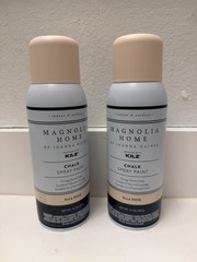 Magnolia Home Spray Paint ELLA ROSE Chalk 12oz KILZ Indoor Outdoor 2 Pack