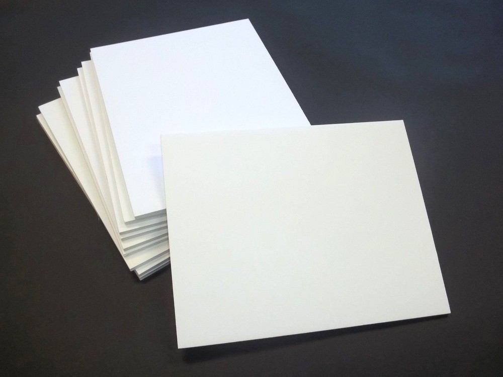 25 – 4×4 Foam Core 3/16″ Thick 4″ x 4″ White Foamcore Foam Board Framing Art