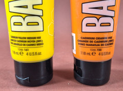 Liquitex Basics Acrylic Paint Lot of 8 Grey Purple Yellow Black Orange Blue