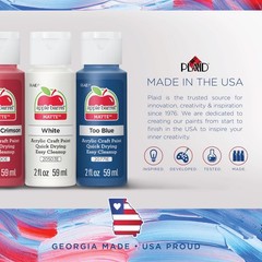 , Acrylic Paint Set, 16 pc – 2 oz Bottles, Pastel Perfection, Perfect for DIY…