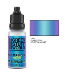 Green Stuff World – Chameleon Metal Paint Celestial Azure 1559 for Models and Mi