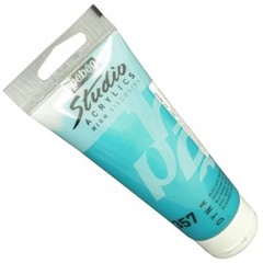 Studio Acrylics High Viscosity Paint 100 ml Iridescent Blue Green 832-357