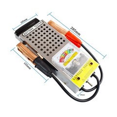 Battery Load Tester 6V 12V, Car Battery Load Tester with Voltmeter and Clamps…