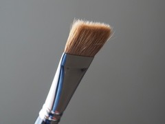 Two Rhenish Utrecht Kolinsky Red Sable Paint Brushes Bright Size 20 Round Size 2