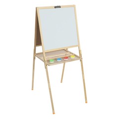 Wooden Art Easel Studio H-Frame Easel Holds Canvas Beechwood Artists Easel
