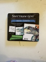 Spectrum Noir 120 Professional Colored Pencils Marine Floral Essentials Primary