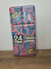 Vintage 70s Collectible 25 Water Color Set Box Made  In  England Psychedelic