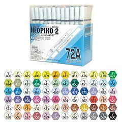 Neopiko 2 72A Basic Set Deleter Japan Import Marker Pen