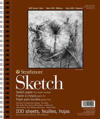 400 Series Sketch Pad, 9×12 inch, 100 Sheets – Artist Sketchbook for Drawing, Il