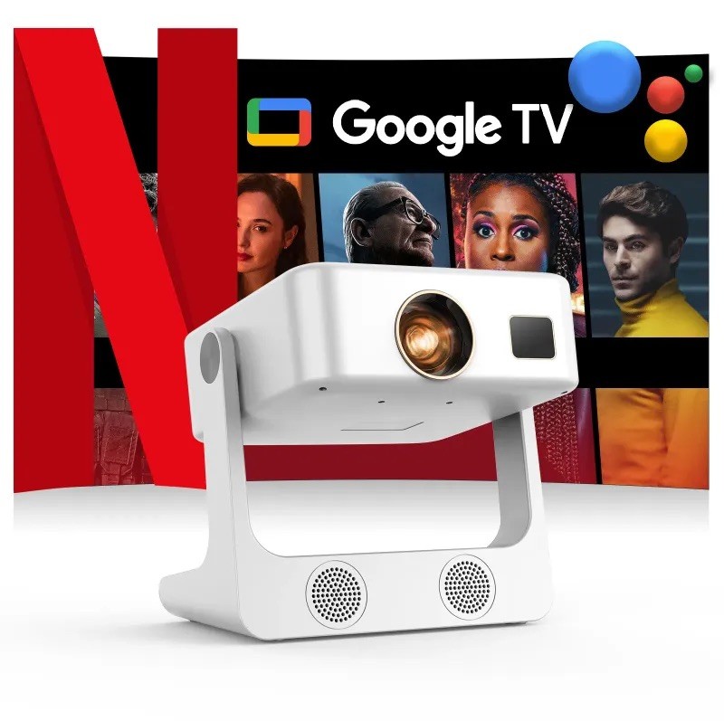 Sovboi S61Pro Projector Google TV WiFi6 Bluetooth5.4 4K 1200ANSI Auto Focus