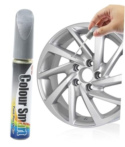 Touch Up Paint for Cars,Rim Paint,Car Accessories Wheel Paint,Auto Touch Silver