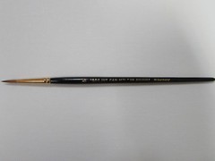 Tobgi’s Kolinsky Red Sable Artist Quality Water Color Brush Size # 5 (Germany)