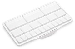 Liquidraw Plastic Paint Palette – 42 Well | Air 1 Count (Pack of 1), White