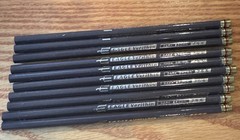 Lot of 10 Vintage Eagle Verithin Colored Pencils 756 Dark Brown NOS Unsharpened
