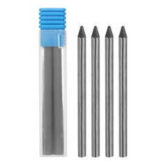 8Pcs 5.6mm 8B Carpenter Pencil Refill, Solid Dry Pencil Refill, Black