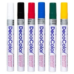 Marvy DecoColor Glossy Oil Base Paint Markers