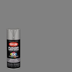 Krylon K02726007 Gloss Vintage Gray Fusion All-in-1 Spray Paint 12oz.(Pack of 6)