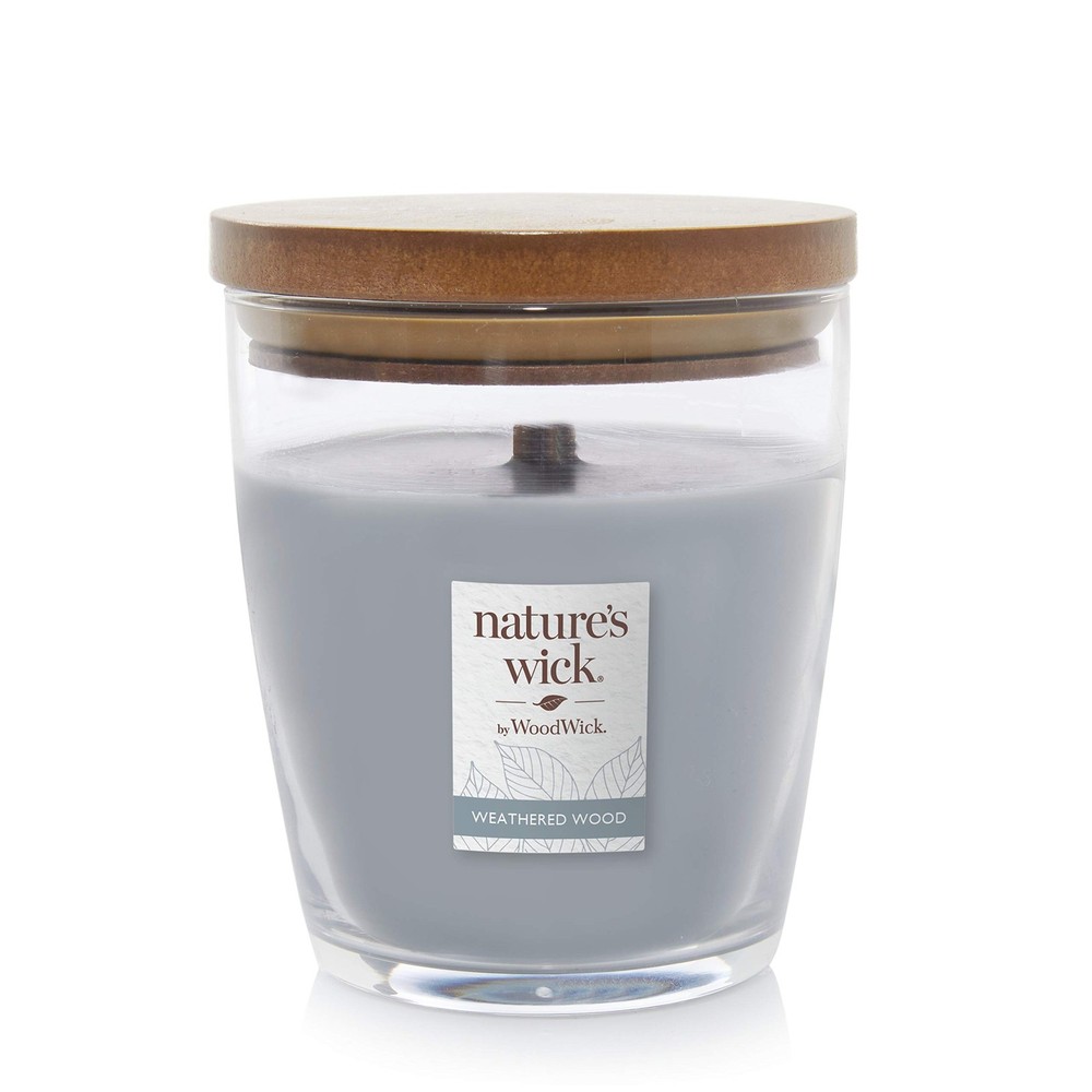 Nature’s Wick Weathered Woods Scented 10 Ounces (Pack of 1),