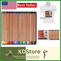 GIOCONDA Soft Pastel Pencils Set of 24 – Vibrant, Pre-Sharpened, Ideal for Ar…