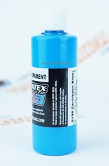 Createx Airbrush Colors 5105 Transparent Caribbean Blue 4oz. water-based paint