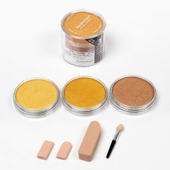 PanPastel Artist Pastels by GOLDEN, Metallics Set, 3 Color, Professional Artist