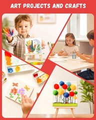 Simetufy 72 Pack 4x4inch Mini Canvas Boards Small Painting Canvas 100% Cotton…