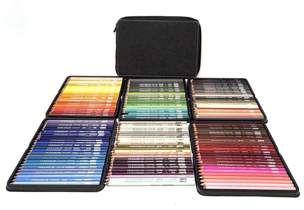 Prismacolor Premier Soft Core Colored Pencils 150 Count + Unbranded Case