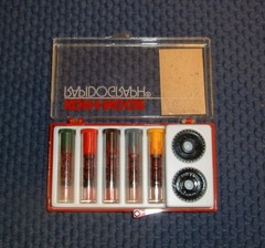 5 Koh-I-Noor Rapidograph 72DJ Jewel Point Technical Pen Nib Points w/ Cases