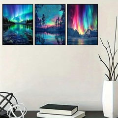 3 Pcs Diamond Art Kits for Adults, 5D Diamond Painting Kits | Full Round Dril,.