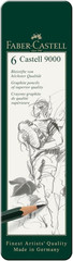 – Castell 9000 Art Set Pencil (Pack of 6), Green