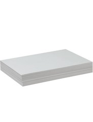 Pacon Drawing paper P4742, white, standard weight, 12 x 18 inches, 500 sheets