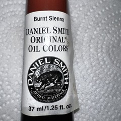 DANIEL SMITH Original Oil Color Paint 37 ML 1.25 fl oz Tube Burnt Sienna Discont
