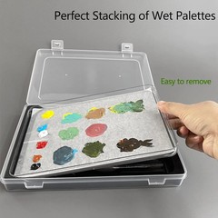 Wet Palette Wet Pallet for Miniatures- Stay Wet Palette for Acrylic Painting …