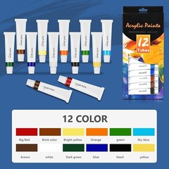 30 Pcs Art Painting Supplies Painting Kits- Acrylic Paint Canvas Easel Set