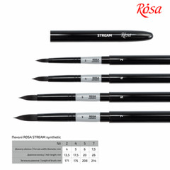 Professional watercolor Brush set, Round Brush, Linner, Travel, make your set