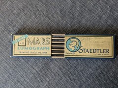 vintage Staedtler Mars Carbon 2mm Leads Box of 12pcs in Pack – 4H Creative Art