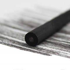 Vine Charcoal, Soft, Black 25 Charcoal Sticks for Drawing, Sketching, and Fine A
