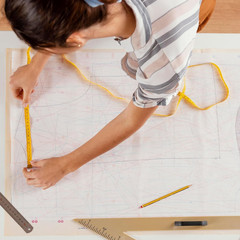 Tracing Paper Roll 36 Inches x 30 Yards, Large Trace Paper White Pattern Paper
