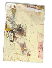 10 Hand-Painted Collage Papers for Junk Journals Neutral Palette 4×5 Inches
