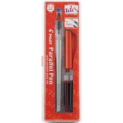 PILOT Parallel Calligraphy Pen Set, 1.5mm Nib with Black and Red Ink Cartridges
