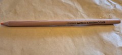 Berol Karismacolor coloured pencil Karisma Vermillion no number made in England