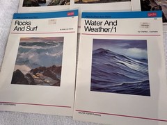 Walter Foster How To Draw Paint Books Clouds Skyscape Sea Landscapes Winter Lot