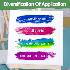 Canvases for Painting, 36 Pack Canvas Boards 4X4, 6X6, 8X8, 5X7, 8X10, 9X12, 11X