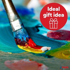 Acrylic Paint Canvas Set for Adults & Kids – 56Pcs Art Painting Kit Supplies