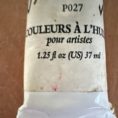 Grumbacher Artists’ Oil Color Paint Tube, Cadmium-Barium Red Light, P027, 37ml
