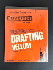 Clearprint® 8.5″ x 11″ DRAFTING VELLUM (50 Sheets) No. 1000HP – New & Sealed
