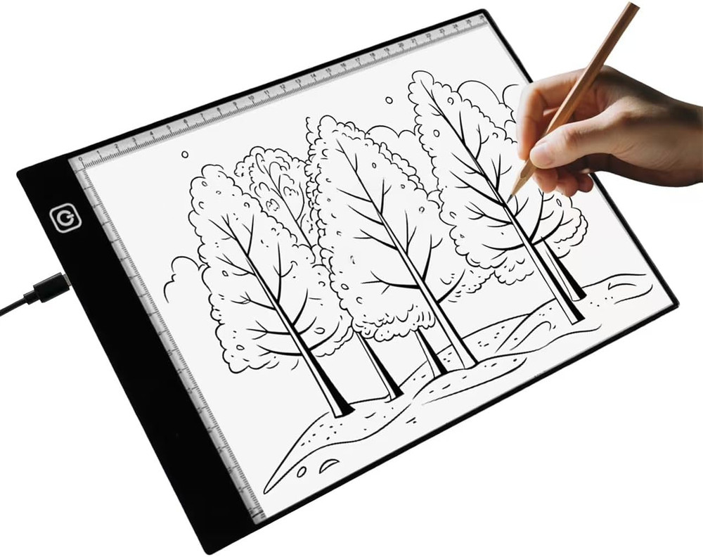 A4 LED Tracer Light Box Slim Pad Drawing Copy Board Tattoo Tracing Pad