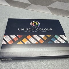UNISON Colour Pastel Starter Set of 36 HANDMADE SOFT PASTELS