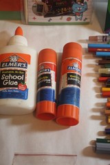 Markers, Watercolors, Pencils, glue, foamies, eyes, scissors Art Supplies Lot